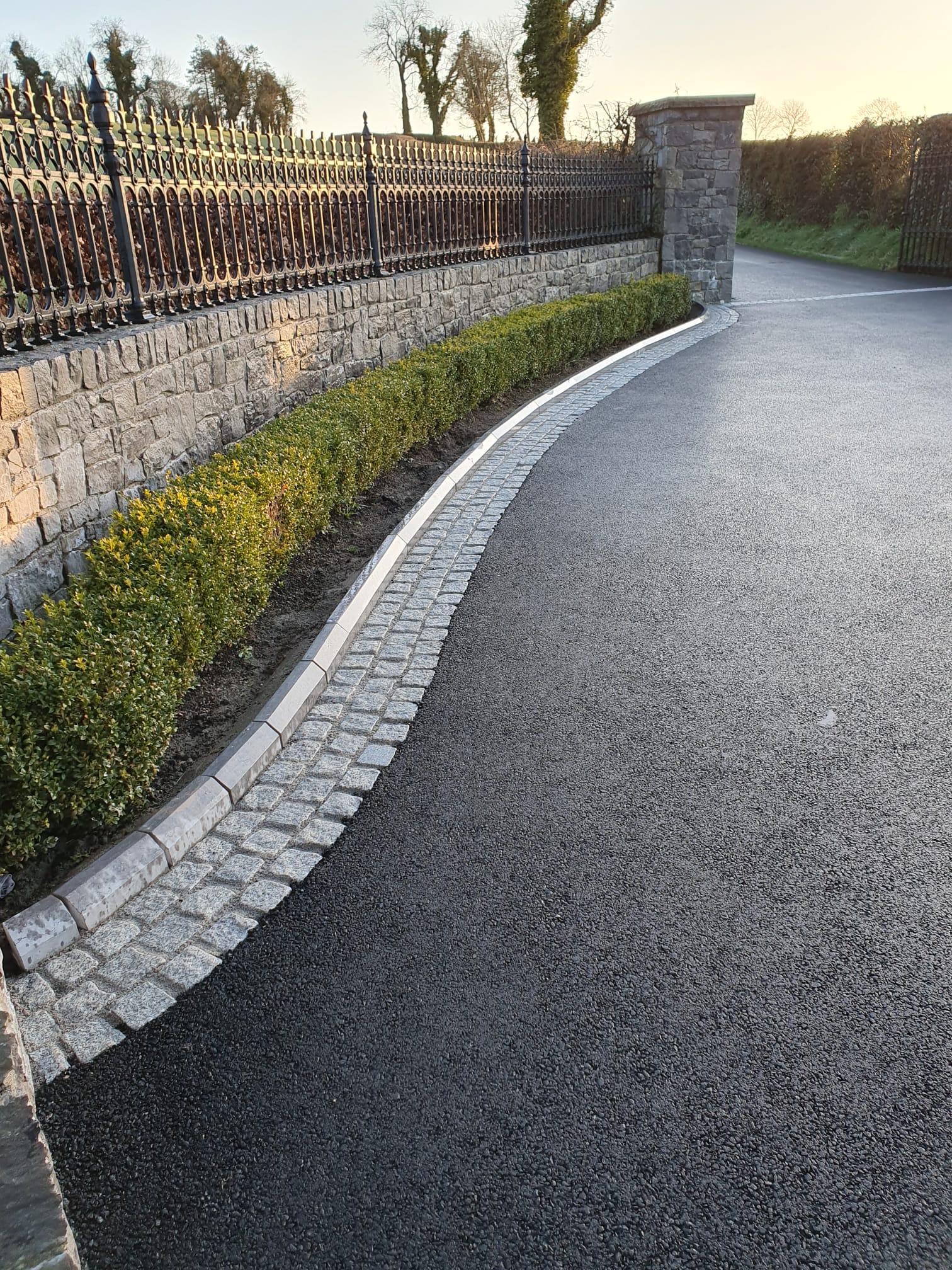 Tarmac driveway